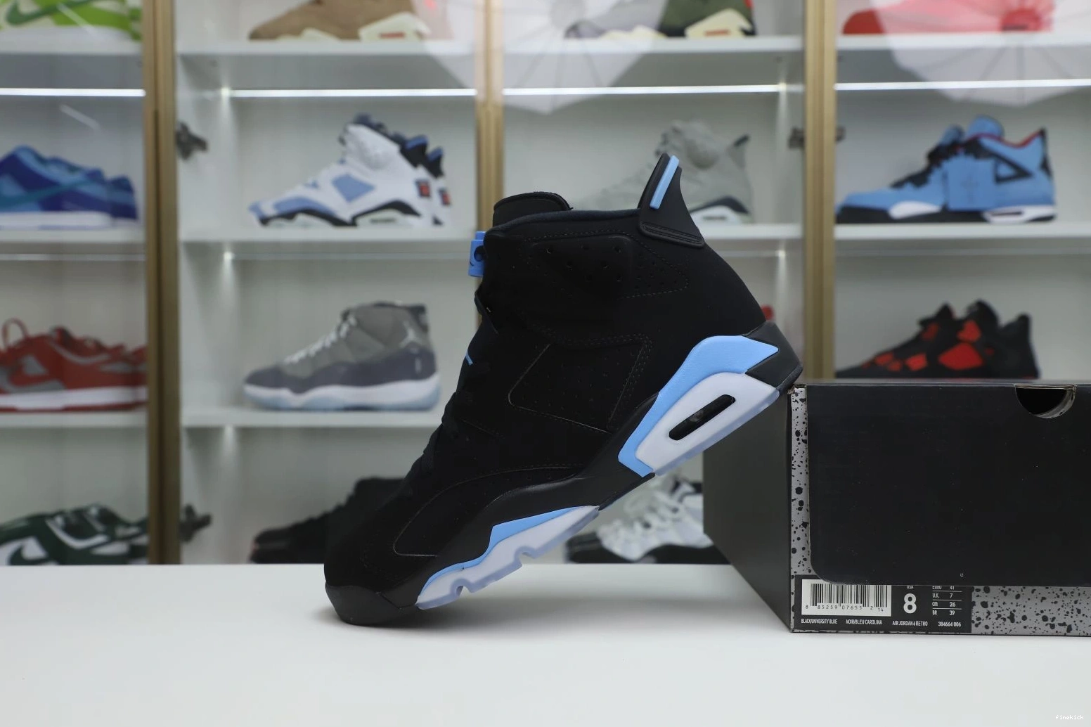 Air unc Jordan Jordan 6 0203